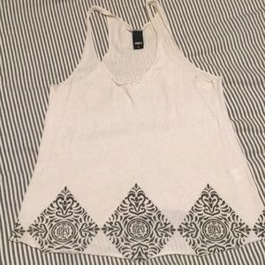 Obey Racerback Raw Edge Tank